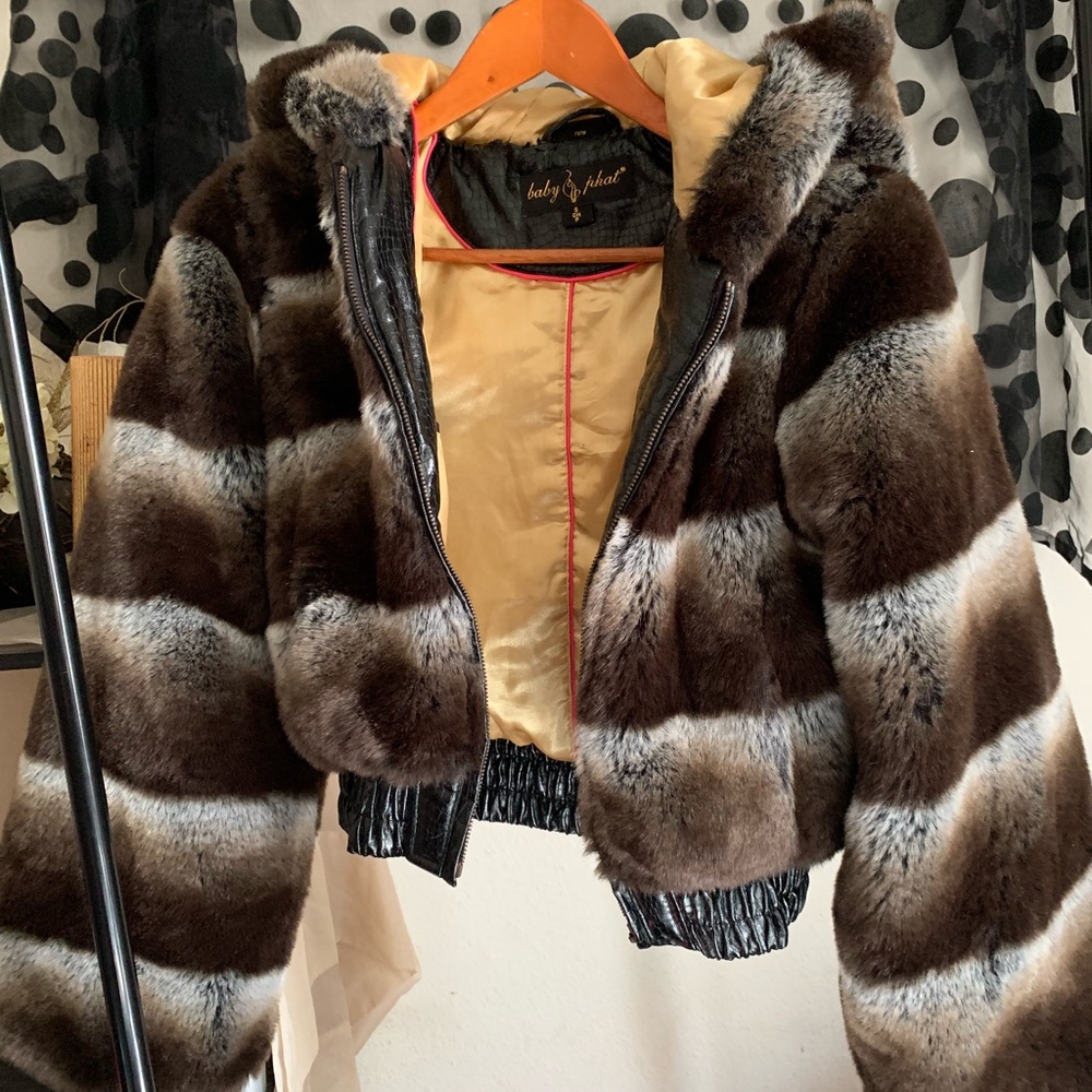 Babyphat fur  jacket (can no longer fit it )